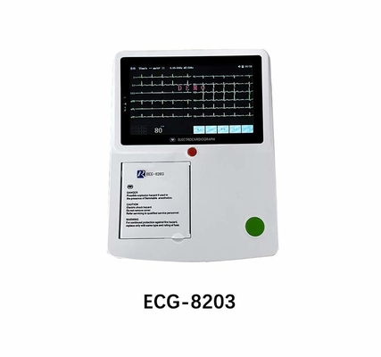 Klinika szpitalna 12 odprowadzeń elektrod EKG Produkcja monitora maszyny 1 kanał