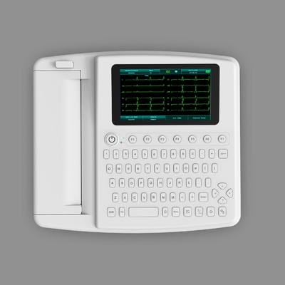 Pełna klawiatura Szpitalna elektrokardiogram EKG z drukarką
