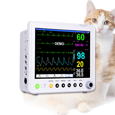 Wieloparametrowy sprzęt do monitorowania weterynaryjnego zwierząt Szpital weterynaryjny Critical Care
