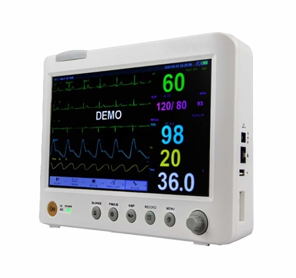 Wieloparametrowy przenośny monitor pacjenta ICU 7 cali 1,5 kg do EKG NIBP RESP