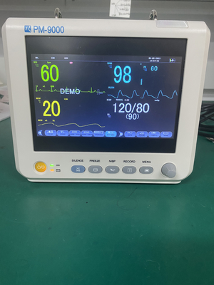 PM-9000 Wieloparametrowy monitor objawów życiowych pogotowia ratunkowego EKG Monitor pacjenta Pierwsza pomoc 7 cali