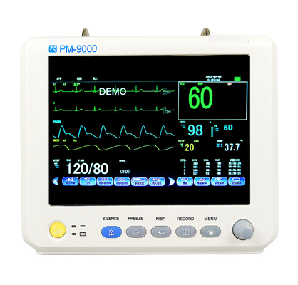 Wysoko podłączony monitor pacjentów z wieloma parametrami z systemem alarmowym