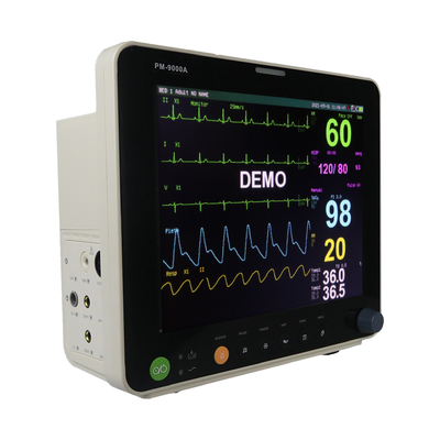 RESP EKG NIBP 6 Parametr Monitor pacjenta OIOM Monitor pracy serca 12,1 cala