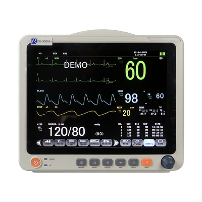 Wieloparametrowy monitor pacjenta z kolorowym ekranem dotykowym 12-calowy system monitorowania pacjenta na OIT