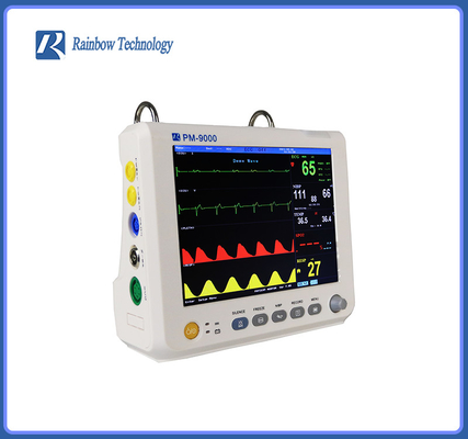 Cyfrowy monitor pacjenta z 6-parametrowym tlenem 1,3 kg, kompaktowa, wysoka precyzja