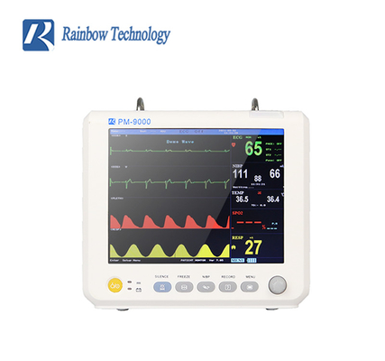 7-calowy monitor medycznych objawów życiowych NIBP SPO2 6 parametrów Monitor pacjenta w nagłych wypadkach