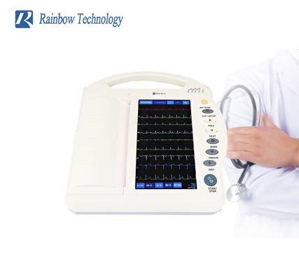 Uchwyt do elektrokardiogramu medycznego Automatyczny cyfrowy ekran dotykowy 10,1 cala