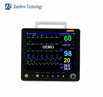 Modułowy monitor pacjenta z certyfikatem ISO13485 FSC dla kliniki szpitalnej