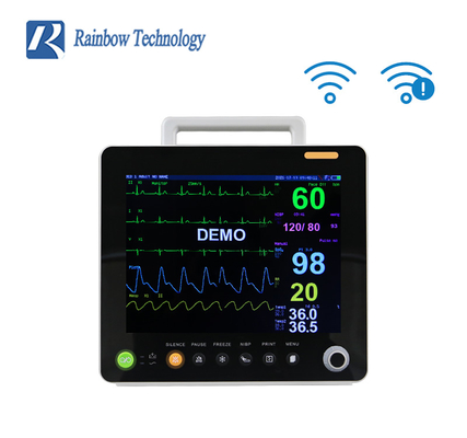 Modułowy monitor pacjenta Plug and Play 12,1 cala do diagnostyki pacjentów kardiologicznych