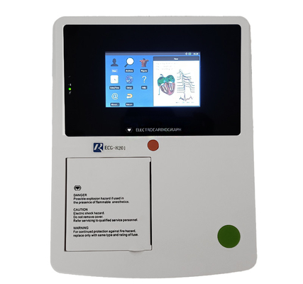 4.3 Inch Touch Screen Medical ECG Machine For Body Health Monitoring Certyfikacja ISO