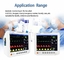 Medyczne monitory pacjenta EKG 12-calowy sprzęt szpitalny 6 parametrów