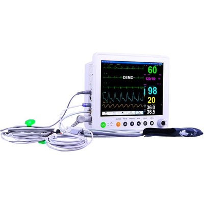 Weterynaryjny monitor pacjenta 12 odprowadzeń EKG do wyposażenia kliniki weterynaryjnej
