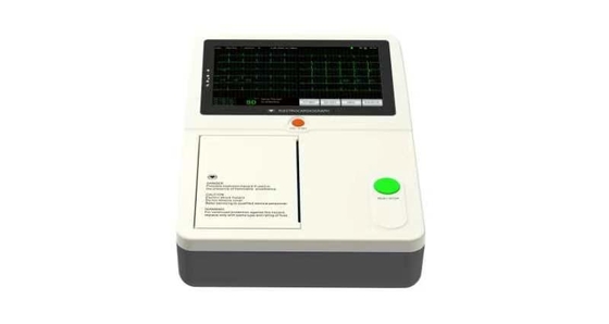 6 kanałowa przenośna szpitalna elektroda EKG elektrokardiogram Elektrocardiograf