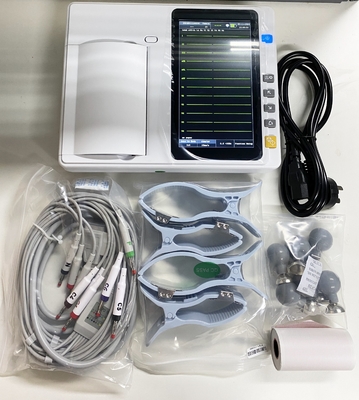 3 kanałowy EKG Elektrocardiogram Instrument EKG Medyczny EKG EKG Monitor EKG