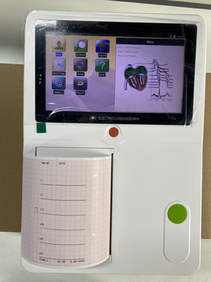 Standardowy 12 Leads Holter Elektrody EKG Maszyna 6-kanałowa elektrokardiogram