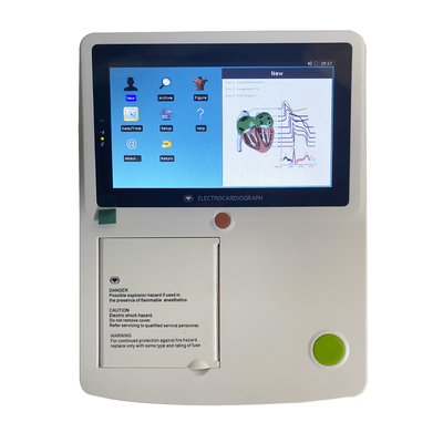 Standardowy 12 Leads Holter Elektrody EKG Maszyna 6-kanałowa elektrokardiogram