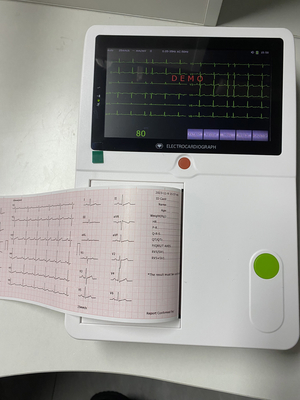 12 Ołów 6- kanałowy elektrokardiograf 3- kanałowy Ekg Ekg