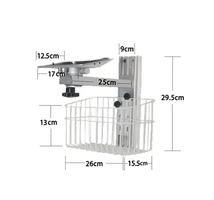 Szpitalne monitory z aluminium stopu ściennego