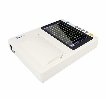 7-calowy kolorowy ekran dotykowy TFT-LCD elektrokardiogram cyfrowy EKG