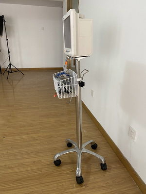 Wieloparametrowy monitor pacjentów ICU cena szpital medyczny monitor pacjentów mobilny stojak ruchomy wózek