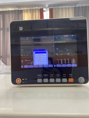 Wieloparametrowy monitor pacjenta z EKG Resp SpO2 Nibp Temp i ruchomym stołem OEM dostępny