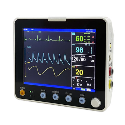 EKG ICU Wieloparametrowy Przenośny Monitor Pacjenta Sprzęt szpitalny Opcjonalna wersja ETCO2 dla zwierząt