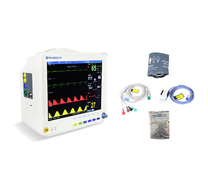 Multi Parameter Patient Monitor with Built-in Lithium Battery Anti-ESU and Anti-defibrillator for Adult Pediatric Neonatal Patients
