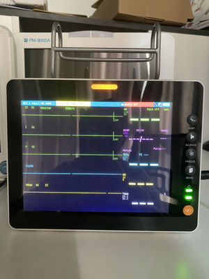 8-calowy przenośny monitor pacjenta wieloparametrowego do użytku ludzkiego z 7-kanałowym EKG i 3-poziomowym alarmem