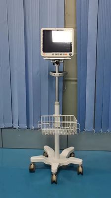 Monitor pacjenta z wieloma parametrami z wbudowanym zasilaniem elektrycznym i trójpoziomowym inteligentnym alarmem