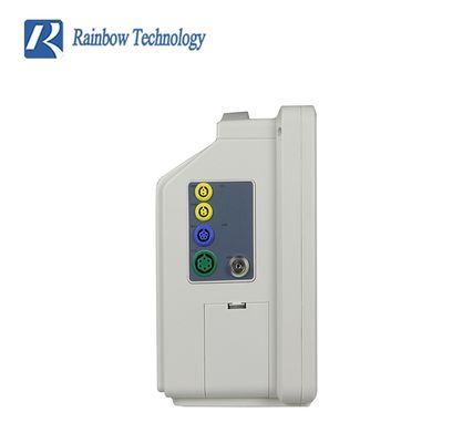 Monitor pacjenta 6-parametrowy z wózkiem przyłóżkowym i elektrycznym źródłem zasilania, 1 rok gwarancji