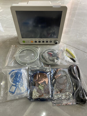 Przenośny wieloparametrowy monitor pacjenta z 12,1-calowym kolorowym wyświetlaczem TFT do monitorowania parametrów życiowych