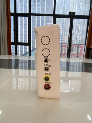 Przenośny 10-calowy monitor medyczny do oddziału ratunkowego, EKG, wieloparametrowy, do intensywnej opieki, przenośny monitor kardiologiczny