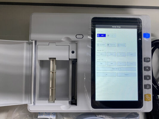 6-kanałowy 7-calowy ekran LCD Ręczne urządzenie medyczne EKG/EKG z źródłem zasilania dla szpitali