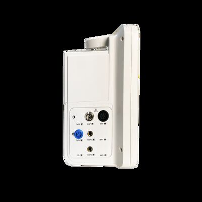 12,1-calowy kolorowy wyświetlacz LCD, wieloparametrowy monitor pacjenta z 6 parametrami (EKG/HR/RESP/SPO2/NIBP/Temp) z możliwością montażu na wózku/ścianie