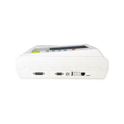 12 kanałowa przenośna maszyna EKG z 10-calowym ekranem dotykowym do zastosowań szpitalnych i klinicznych