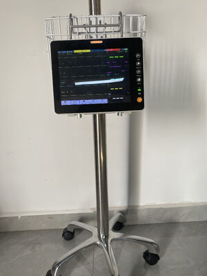 8-calowy kolorowy wyświetlacz TFT Multi Parameter Monitor pacjenta z certyfikatem ISO i kompatybilnością z wózkiem / uchwytem ściennym