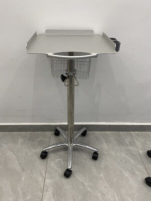 Nowoczesny projekt metalowy wózek monitorujący pacjentów z usługą OEM dla sprzętu szpitalnego i klinicznego