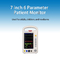 Przenośny monitor pacjenta ISO13485 7-calowy kolorowy wyświetlacz Wbudowany akumulator