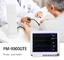 Niezawodny wieloparametrowy monitor pacjenta PM-9000 15-calowy opcjonalny wózek mobilny